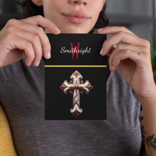 Elegant Cross Postcard