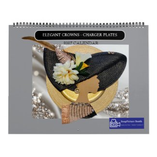 ELEGANT CROWNS CHARGER PLATES 2027 Calendar