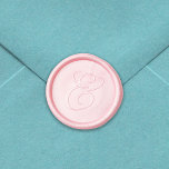 Elegant Cursive Ampersand Wax Seal Sticker<br><div class="desc">Elegant Cursive Ampersand Wax Seal Sticker.

*Please note that the Zazzle Watermark that appears in the zoom preview will NOT appear on the final printed product.

© Rosewood and Citrus</div>