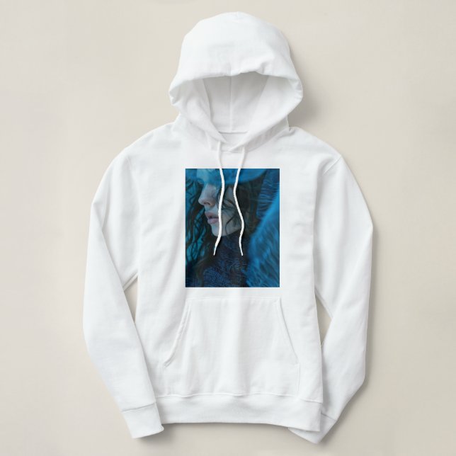 Elegant Custom Add Your Own Photo gift for Wifey Hoodie (Design Front)