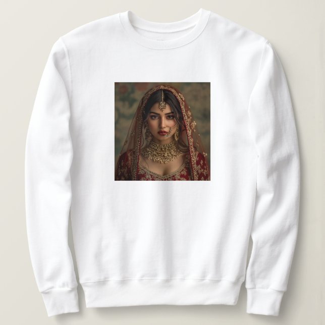 Elegant Custom Add Your Own Photo gift for Wifey Sweatshirt (Design Front)