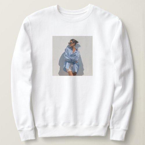 Elegant Custom Add Your Own Photo womens  Sweatshirt