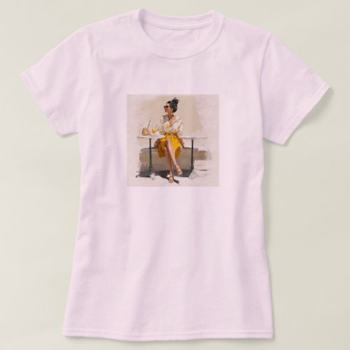 Elegant Custom Add Your Own Photo womens  T-Shirt