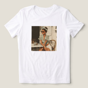 Elegant Custom Add Your Own Photo womens  Tri-Blend Shirt