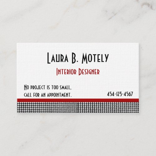 Elegant Custom Business Card