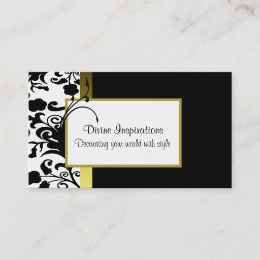 Customizable Elegant Custom Business Card