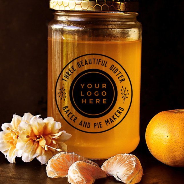 Elegant Custom Business Logo and Company Slogan Self-inking Stamp (Creator Uploaded)