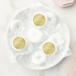 Elegant Custom Business Logo Promo Life Saver® Mints