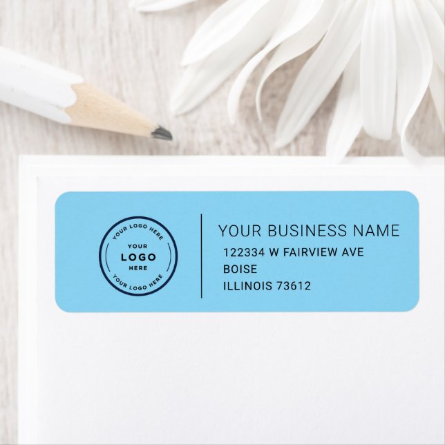 Elegant Custom Business Return Address Label (Insitu)