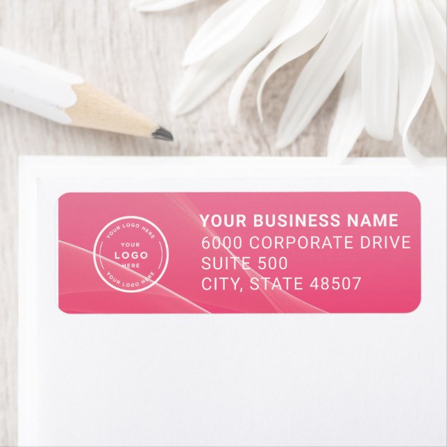 Elegant Custom Business Return Address Label (Insitu)