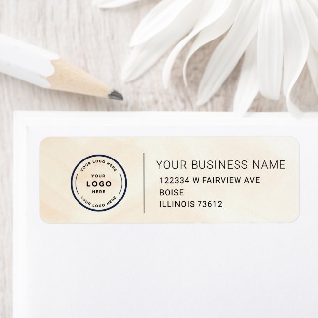 Elegant Custom Business Return Address Label (Insitu)