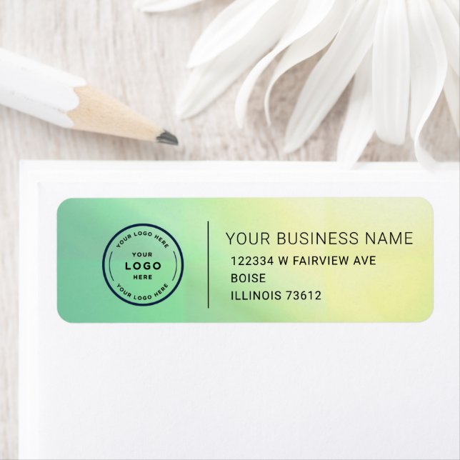 Elegant Custom Business Return Address Label (Insitu)