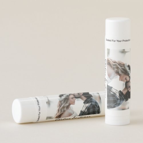 Elegant Custom Calligraphy Photo Party Favor