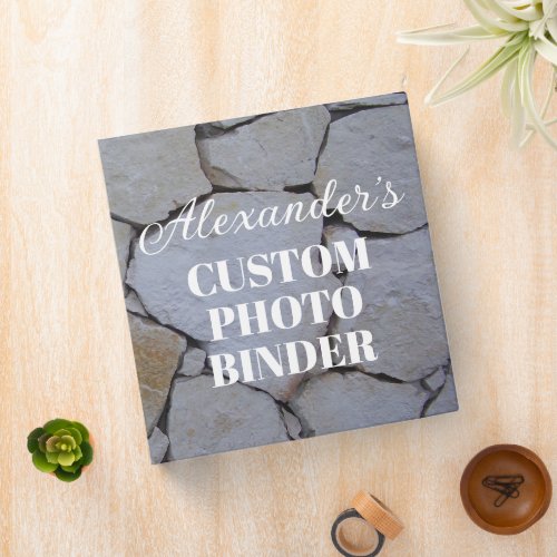 Elegant custom coffee table photo binder book