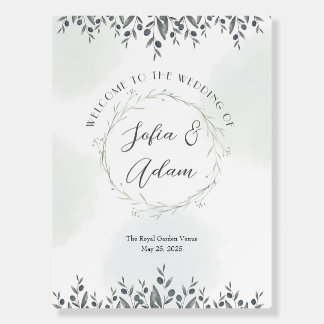Elegant custom Garden-Inspired Foam Board