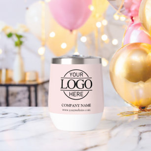Elegant Custom Logo Business Gift Personalized Thermal Wine Tumbler