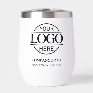 Elegant Custom Logo Business Gift Personalized Thermal Wine Tumbler