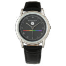 Elegant Custom Monogram Gay LGBT Watch Elegant Custom Monogram Gay LGBT Watch