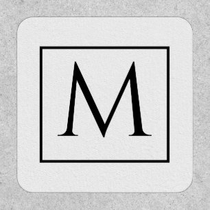 Elegant Custom Monogram Patch for Personal Flair