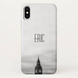 elegant custom name iPhone x case