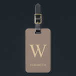 Elegant Custom Name  Luggage Tag<br><div class="desc">Custom name luggage tag.</div>