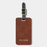 Elegant Custom Name   Luggage Tag