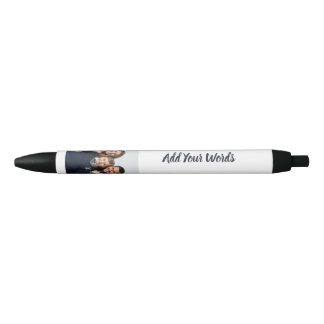 Elegant Custom Photo & Text Personalized Pen