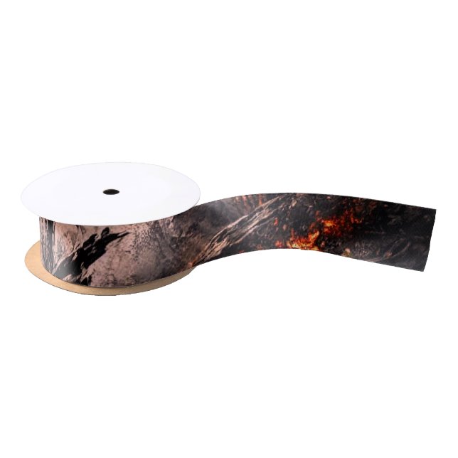 Elegant Custom Ribbon with Artistic Design (Spool)