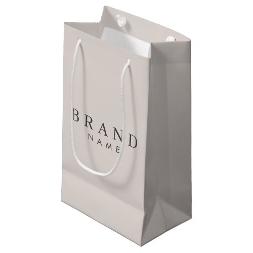 Elegant Custom Small Paper Shopping Bag