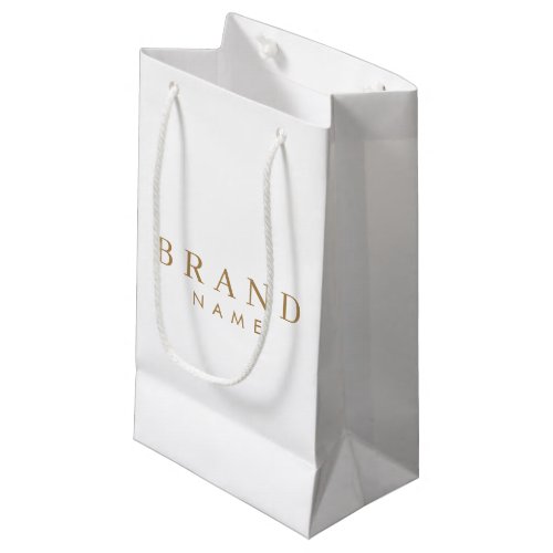 Elegant Custom Small Paper Shopping Bag