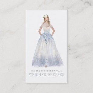 Wedding Dresses Designer Business Cards Zazzle