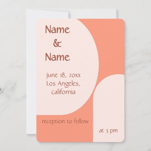 Elegant Custom Wedding Invitation 9