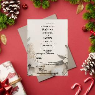 Elegant Custom Wedding Invitations 