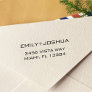 Elegant Custom Wedding Name and Address Self-inking Stamp