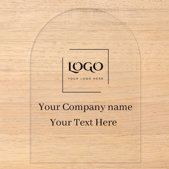 Elegant custom your logo template (Front)