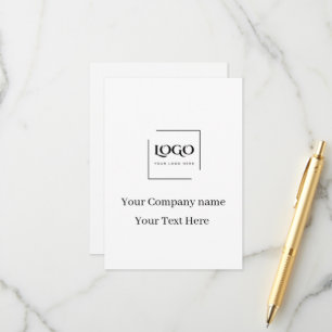 Elegant custom your logo template