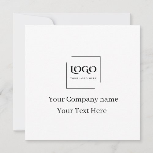 Elegant custom your logo template