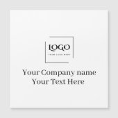 Elegant custom your logo template (Front)