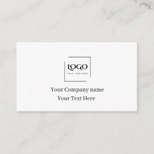 Elegant custom your logo template