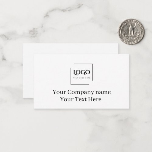 Elegant custom your logo template