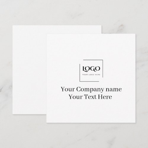 Elegant custom your logo template
