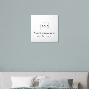 Elegant custom your logo template acrylic photo tile