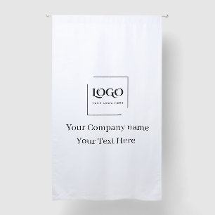 Elegant custom your logo template blackout curtains