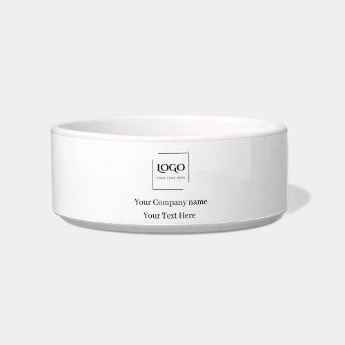 Elegant custom your logo template bowl