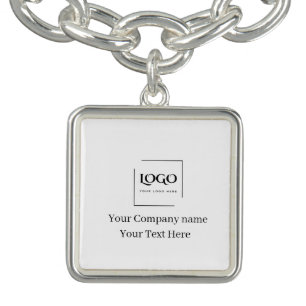 Elegant custom your logo template bracelet