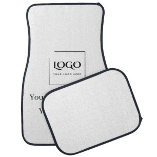 Elegant custom your logo template car floor mat
