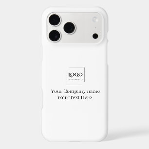 Elegant custom your logo template iPhone 17 pro max case