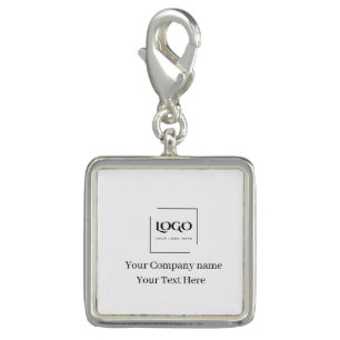 Elegant custom your logo template charm