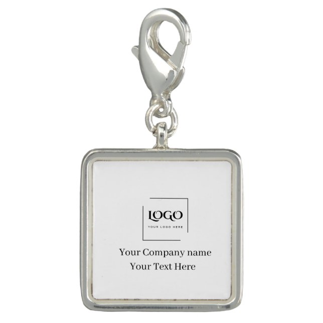 Elegant custom your logo template charm (Front)