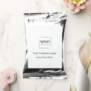 Elegant custom your logo template coffee drink mix